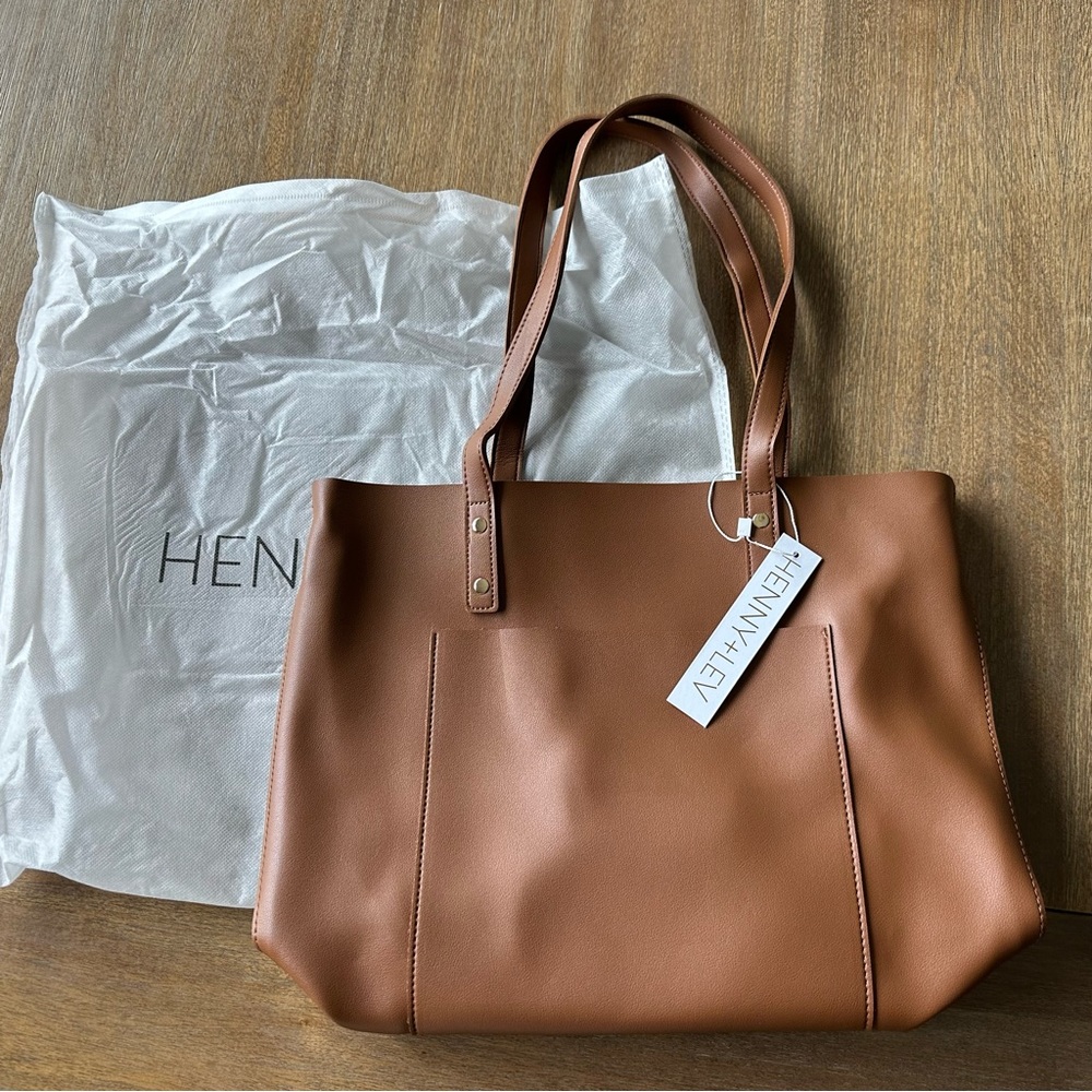 Henny + Lev Vegan Leather Tote